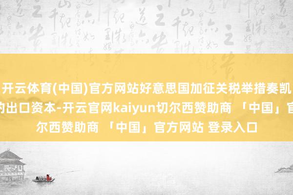 开云体育(中国)官方网站好意思国加征关税举措奏凯推高了德国车企的出口资本-开云官网kaiyun切尔西赞助商 「中国」官方网站 登录入口